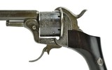 "Comblain Brevette Pinfire Revolver (AH4921)" - 2 of 9