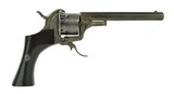 "Comblain Brevette Pinfire Revolver (AH4921)" - 4 of 9
