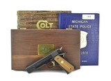 "Colt Government Michigan State Police .45 ACP (C14771)" - 1 of 8