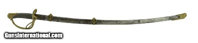 "U.S. Model 1872 Cavalry Saber Carried by Lt. Leighton Finley of the 10th Cavalry (SW1215)"