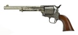 Very Rare 1st Shipment Colt Single Action Army Nickel Plated Revolver (C14910) - 1 of 12