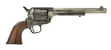Very Rare 1st Shipment Colt Single Action Army Nickel Plated Revolver (C14910) - 3 of 12
