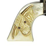 Colt Single Action Army with Carved Pearl Grips (C14958) - 5 of 9