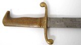 "German Model 1871 artillery walking out private purchase dress bayonet. (MEW1044)" - 2 of 6