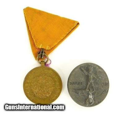 "Imperial German Medal and 1937 Tinnie (MM780)"