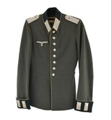 "WWII German Officers M35 Waffenrock Leutnant Ranked (MM1155)" - 1 of 7