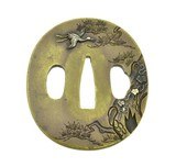 "Authentic Japanese Tsuba (MGJ905)" - 1 of 2