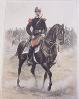 "Eleve de LEcole Speciale Militaire - Cavalerie 1885 Reprints
(MM124)" - 2 of 4