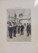 "Vice-Amiral, Lieutenant De Vaisseau, Aspirants, Fusiliers Marins Tenue De Service 1885 Reprints
(MM122)" - 1 of 4