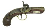 Henrry Derringer Percussion Pistol. (AH4974) - 1 of 4