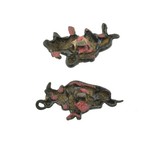 Authentic antique Japanese Menuki (MGJ893) - 2 of 2