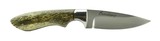 Gaetan Beauchamp Custom Knife with Bone Handle and Sheath (K1985) - 2 of 3