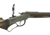 "Marlin Ballard No. 6½ Rigby Off Hand Mid-Range .38-50 Caliber Rifle (AL4760)" - 2 of 13
