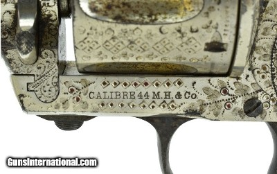"Factory Engraved 3rd Model Army Merwin & Hulbert .44 M&H (AH5076)" - Image 3 of 12