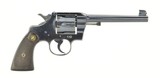 "Colt Officers Model .38 Belonging to Oklahoma Lawman Bill Fossett (C15273)" - 2 of 10