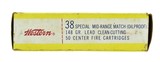 Western .38 Special 148 Grain Match Wadcutter Ammunition (MIS1260) - 3 of 3