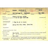 "Identified Colt 1911 to U.S. Army Air Serviceman Clifford Dounce (C15298)" - 16 of 24