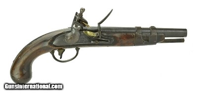 "U.S. Model 1816 Flintlock Pistol by S. North (AH5105)"