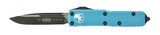 Microtech UTX-85 Single Edge Turquoise Standard Automatic (K2046) - 1 of 2