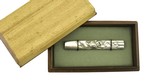 Silver Kodzuka with God of Wind - Fujin (MGJ1331) - 1 of 4