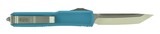 Microtech Ultratech Tanto Edge Turquoise Satin Standard Automatic (K2073) - 2 of 2