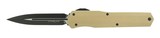 Microtech Cypher Double Edge Smooth Tan Standard Automatic (K2098)
- 1 of 2