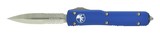 Microtech Ultratech Blue Satin Partial Serrated Automatic (K2100) - 1 of 2