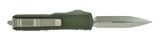 Microtech UTX-85 Double Edge OD Green Stonewash Standard Automatic (K2102) - 1 of 2