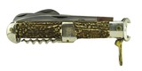 Lepre Coltellerie Stag Handled Large Folding Hunting Knife (K2117) - 3 of 4