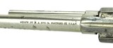Very Rare 1st Shipment Colt Single Action Army Nickel Plated Revolver (C15096)- 5 of 12