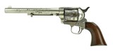 Very Rare 1st Shipment Colt Single Action Army Nickel Plated Revolver (C15096)- 2 of 12
