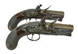Pair of English Flintlock Pistols by Patrick (AH5149) - 1 of 6