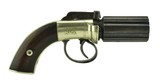 English 6-Shot .36 Caliber Pepperbox by Collins. (AH5184) - 3 of 5
