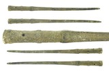 "Bronze Age Luristan Spear Point with Short Sword Spear and Small Knife (MGJ1359)" - 2 of 3