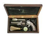 "C.R. Alsop Pocket Model Revolver Cased with All Accessories (AH5209)" - 1 of 9