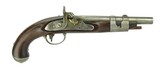 "U.S. Model 1813 Flintlock Pistol Converted to Percussion (AH5211)" - 1 of 9