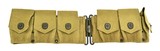 M1910 U.S. Dismounted Rifle Cartridge Belt Dated 1918 (MM1322) - 3 of 4
