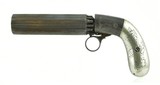 "Blunt and Syms Pepperbox Percussion Revolver. (AH5232)" - 1 of 3