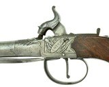 British Boxlock Pistol by Smith with Spring Bayonet (AH5255) - 6 of 8