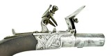 British Boxlock Flintlock Folding Trigger Muff Pistol (AH5258) - 2 of 4