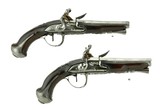 Pair of Liege Flintlock Pistols signed E.Eliere (AH5268) - 1 of 9
