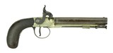 British Percussion Box Lock Pistol by Richardson (AH5285) - 1 of 6
