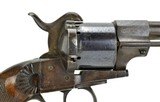 "Lefaucheux Model 1854 Pattern Pinfire Revolver (AH5296)" - 4 of 10
