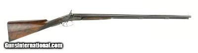 "Rare Joseph Manton Tube Lock and Elevation Patent Side by Side 20 Bore Shotgun (S11119) DTX"