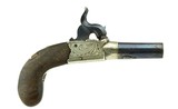 British Percussion Muff Pistol by Cooper ( AH5348) - 1 of 4