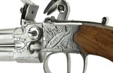 British Flintlock Tap Action Pistol by Gass (AH5349) - 3 of 4