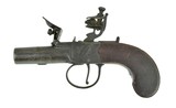 British Flintlock Muff Pistol by Atherton (AH5336) - 3 of 3