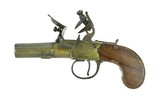 British Flintlock Muff Pistol by Cooper (AH5340) - 2 of 3