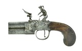 British Flintlock Tap Action Pistol by Probin (AH5341) - 1 of 4