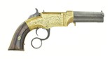 "Factory Engraved New Haven Volcanic Pistol (W10389)" - 1 of 8